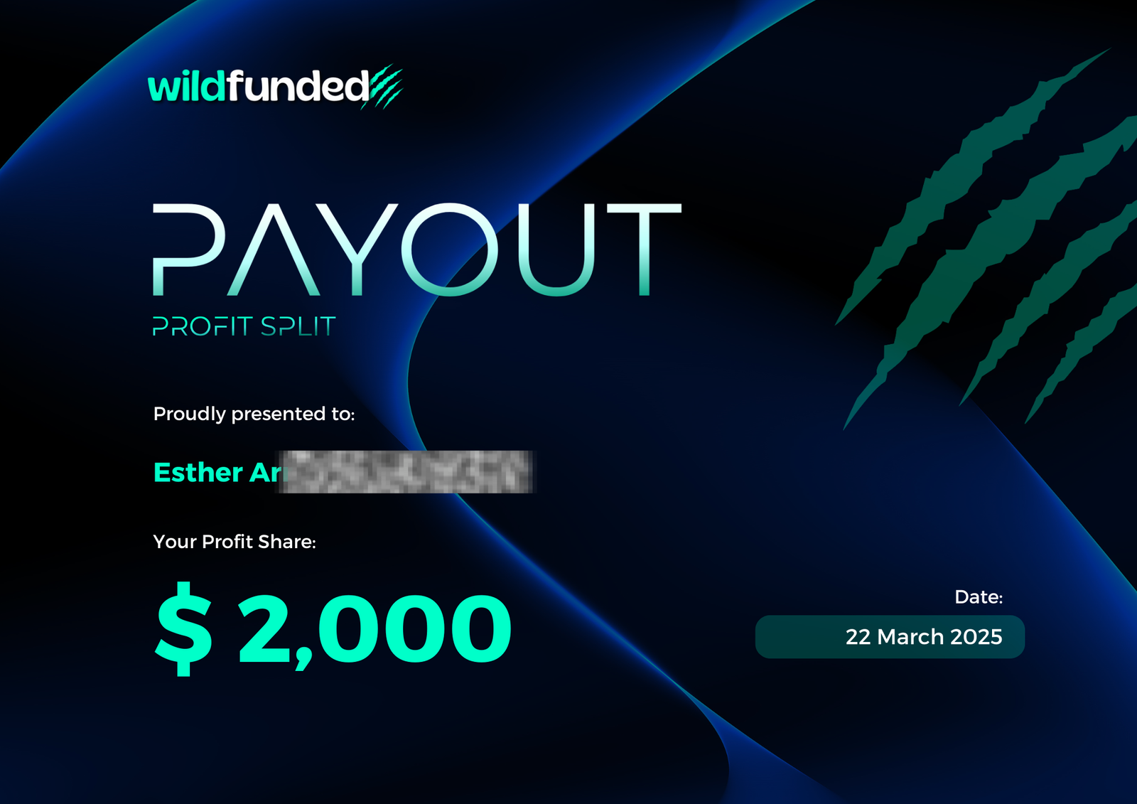 PAYOUT 8